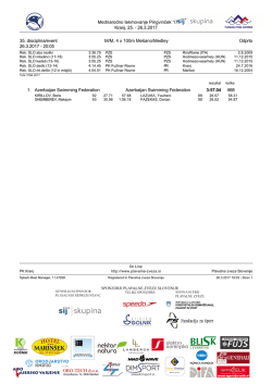 5.2.2017 35. disciplina/event M/M, 200m Delfin