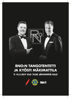 Järvenpää-talon konsertti - Suomen Lions