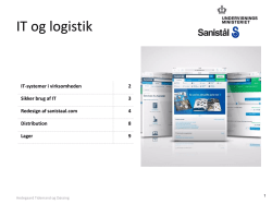 IT og logistik_Sanistål_faktatekst