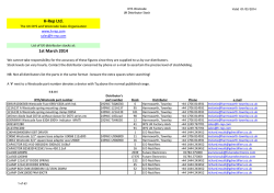 Distributor stock holdings - H