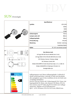 Innfelt Dimmbar downlight IP21 2700K