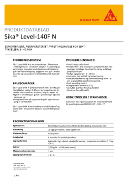 Sika® Level-140F N