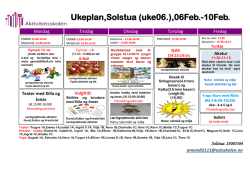 Ukeplan Solstua uke 06 filetype pdf