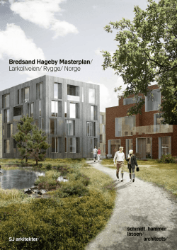 Bredsand Hageby Masterplan/ Larkollveien