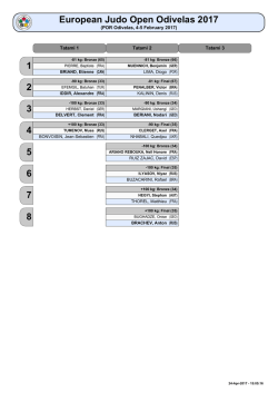 European Judo Open Odivelas 2017 1 2 3 4 5 6 7 8