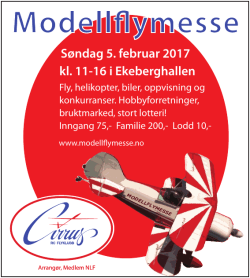 Modell ymesse - modellflymesse