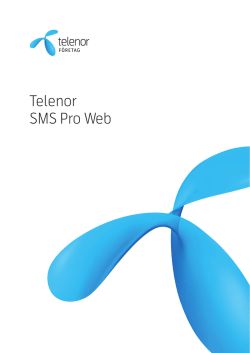 Telenor SMS Pro Web