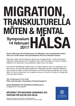 Symposium 14 februari 2017