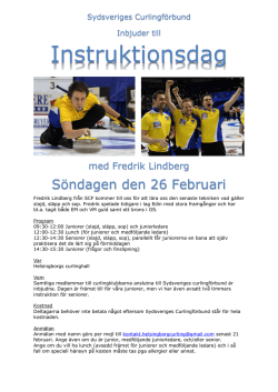 inbjudan - Helsingborgs Curlingklubb