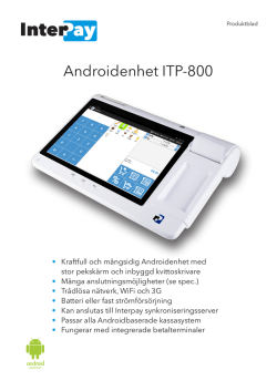 Androidenhet ITP-800