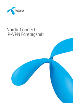 Nordic Connect IP-VPN Företagsnät
