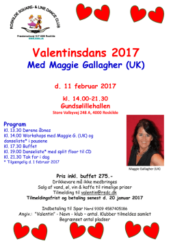 Valentinsdans 2017 - Glostrup Linedance