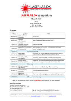 Program - LASERLAB.DK