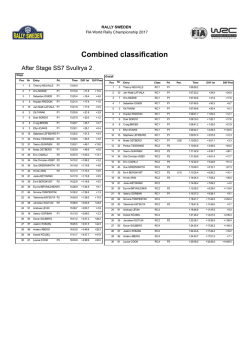 Combined classification