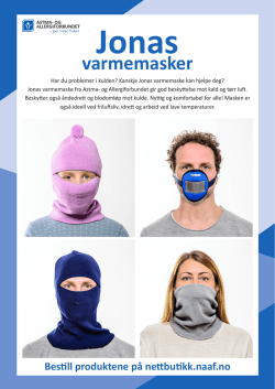varmemasker - Norges Astma