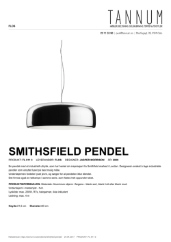 Smithsfield pendel