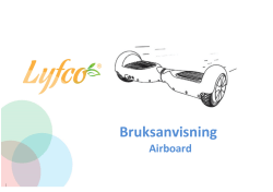 Lyfco Airboard HB65 Bruksanvisning