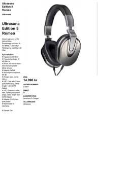 Ultrasone Edition 8 Romeo