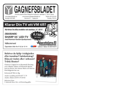 erbjudande - Gagnefsbladet
