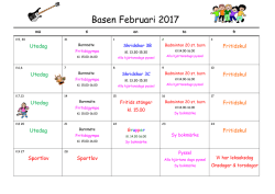 Basen Februari 2017