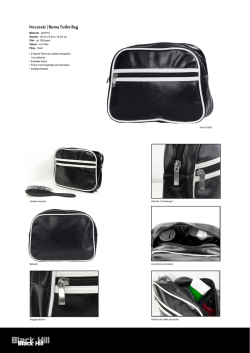 Necessär | Roma Toilet Bag