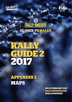 appendix 2 - Rally Sweden