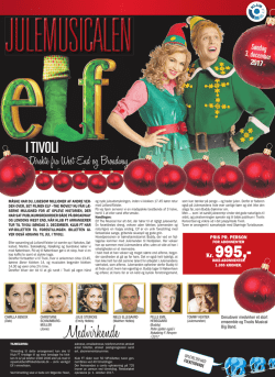 Julemusicalen Elf i Tivoli