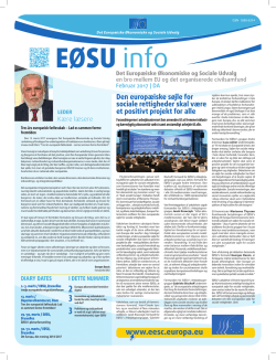EØSU - EESC European Economic and Social Committee