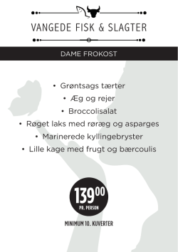Dame frokost