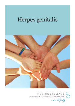 Herpes genitalis - Region Sjælland