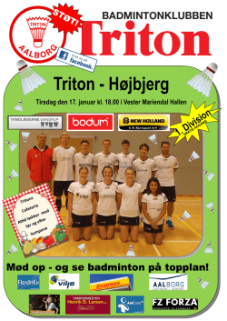 Se Plakat - Triton Aalborg