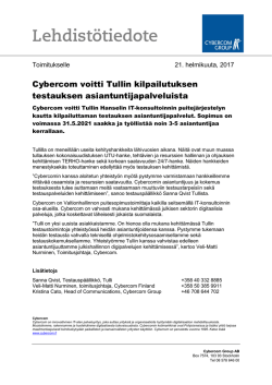 Lataa pdf - Cybercom