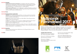 Midtnorsk Filmmarked 2017