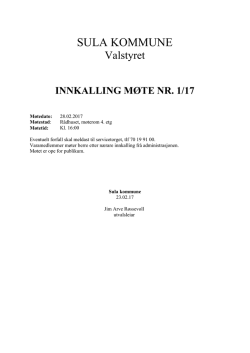PDF, 197 kB - Sula kommune