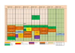 Timeplan Oshallen uke 8