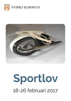 Sportlovsprogram 2017 – PDF - Nybro