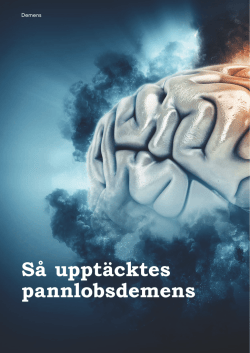 19313 Neurologi 1_17 - Neurologi i Sverige