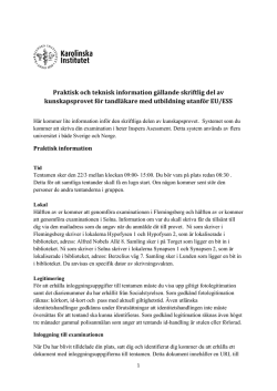 Skriftlig information PDF