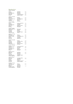 Resultat div 4