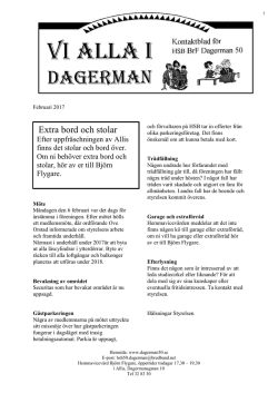 Dagermansbladet (februari 2017)