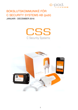 C Security Systems_Jan-December_2016