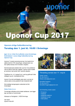 Uponor Cup 2017