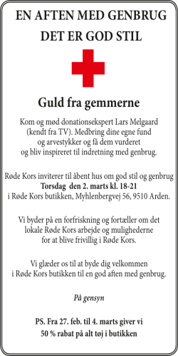 Guld fra gemmerne EN AFTEN MED GENBRUG DET ER