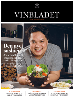 Last ned  for Vinbladet mars 2017
