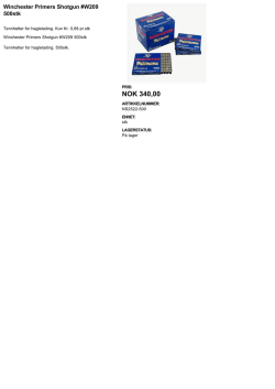 NOK 340,00 - BECo TRADING