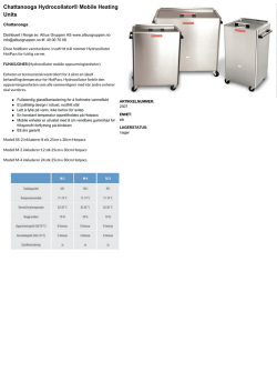 Chattanooga Hydrocollator® Mobile Heating Units