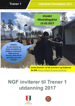 Trener 1 - Norges Golfforbund