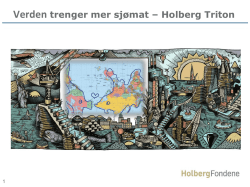 Triton fundfacts - Holberg Fondene