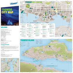 Last ned Tromsø City Map 2017