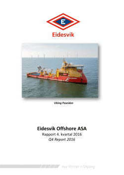 EIOF Q4 2016 Report